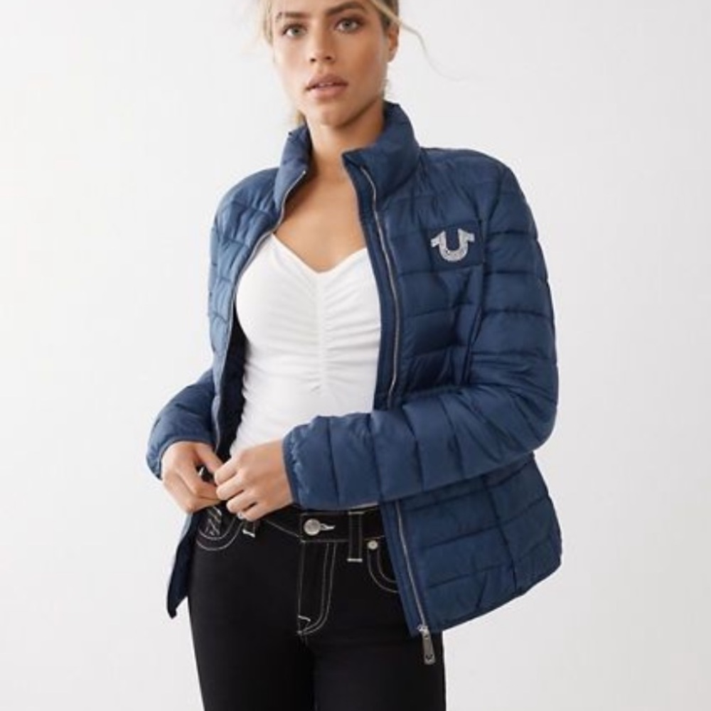 Blue puffer